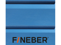 Сайдинг Fineber, коллекция extra color, синий